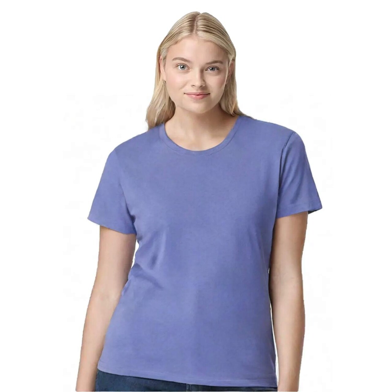 Gildan® Heavy Cotton Women’s Crewneck Short Sleeve T-Shirt for Promotional & Everyday Blank Tee